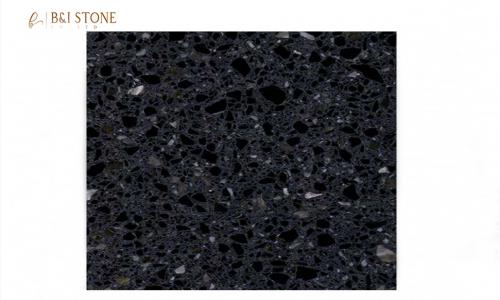 Inky Green Terrazzo
